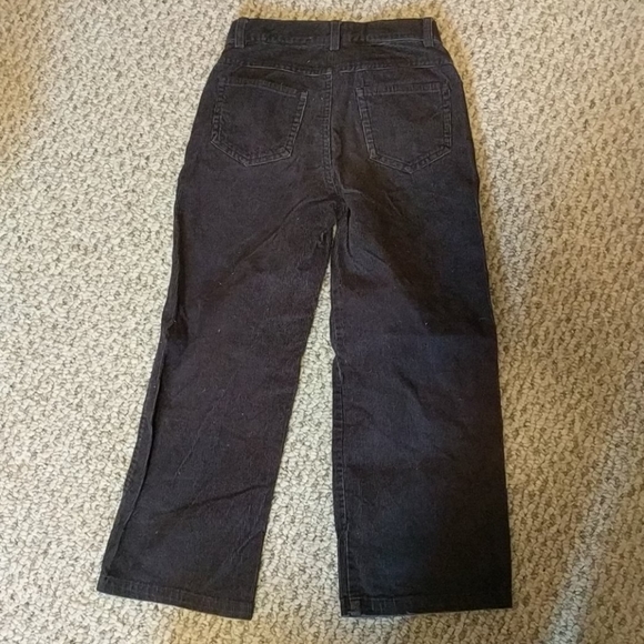 Navy corduroy pants with adjustable waist - Picture 5 of 5